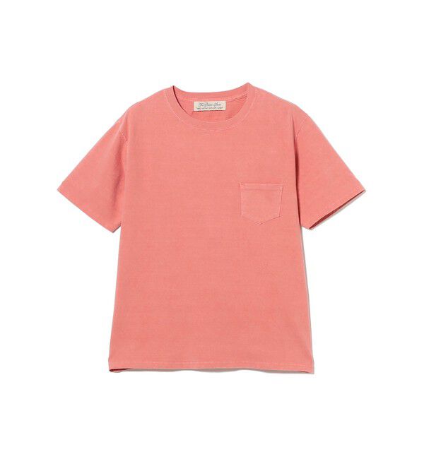 BEAMS PLUS「BEAMS PLUS｜【別注】REMI RELIEF / Pocket T-shirt｜ポケットT｜オーガニックコットン｜ヴィンテージ加工 」|Tシャツ・カットソー|