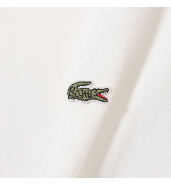 BEAMS「【別注】LACOSTE / アーカイブバッジ Tシャツ」|Tシャツ・カットソー|