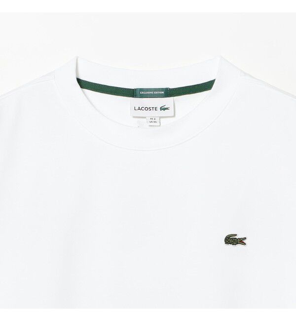 BEAMS「【別注】LACOSTE / アーカイブバッジ Tシャツ」|Tシャツ・カットソー|