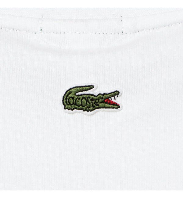 BEAMS「【別注】LACOSTE / アーカイブバッジ Tシャツ」|Tシャツ・カットソー|