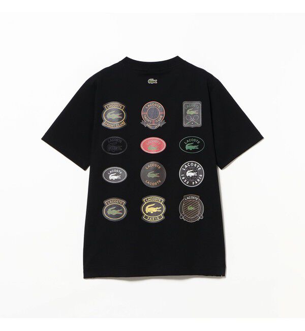 BEAMS「【別注】LACOSTE / アーカイブバッジ Tシャツ」|Tシャツ・カットソー|