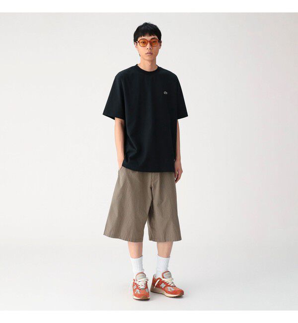 BEAMS「【別注】LACOSTE / アーカイブバッジ Tシャツ」|Tシャツ・カットソー|