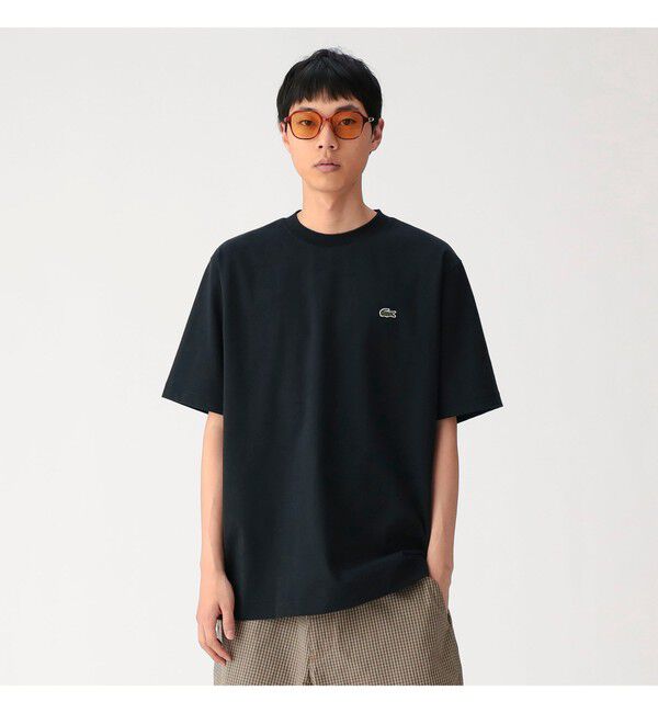 BEAMS「【別注】LACOSTE / アーカイブバッジ Tシャツ」|Tシャツ・カットソー|