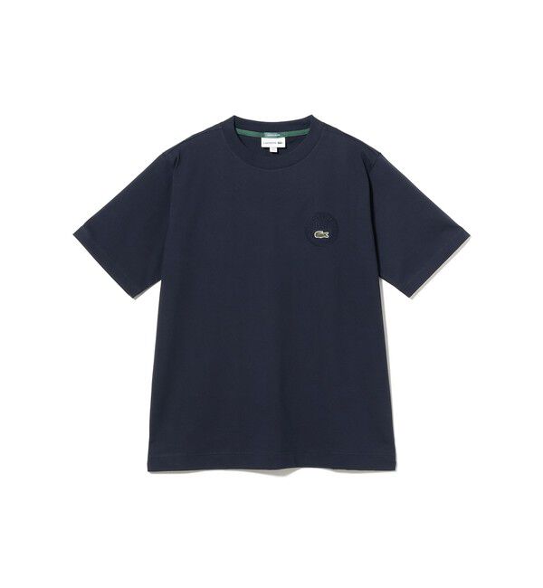 BEAMS「【別注】LACOSTE / バッジ Tシャツ」|Tシャツ・カットソー|