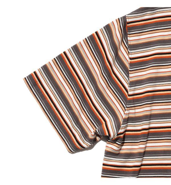 BEAMS PLUS「Pocket Tee Multi Stripe Tee」|Tシャツ・カットソー|