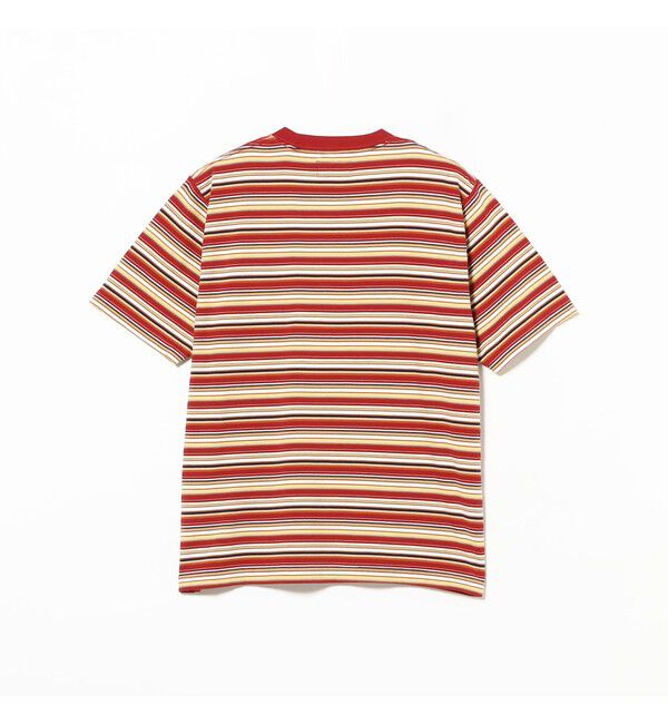 BEAMS PLUS「Pocket Tee Multi Stripe Tee」|Tシャツ・カットソー|