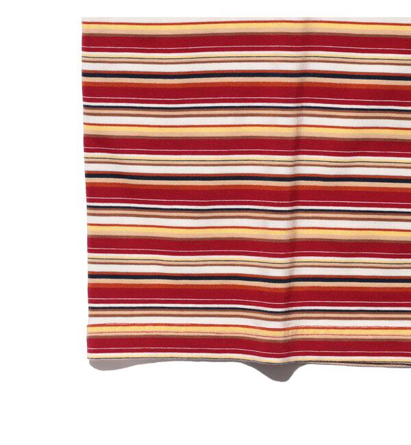 BEAMS PLUS「Pocket Tee Multi Stripe Tee」|Tシャツ・カットソー|