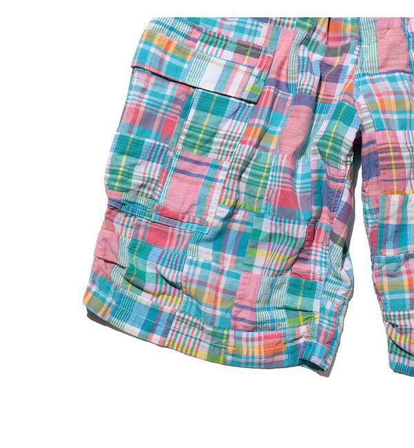 BEAMS PLUS「Beach 6 Pocket Shorts Patchwork Madras」|その他|