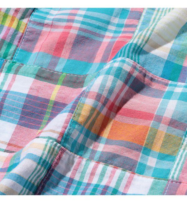 BEAMS PLUS「Beach 6 Pocket Shorts Patchwork Madras」|その他|