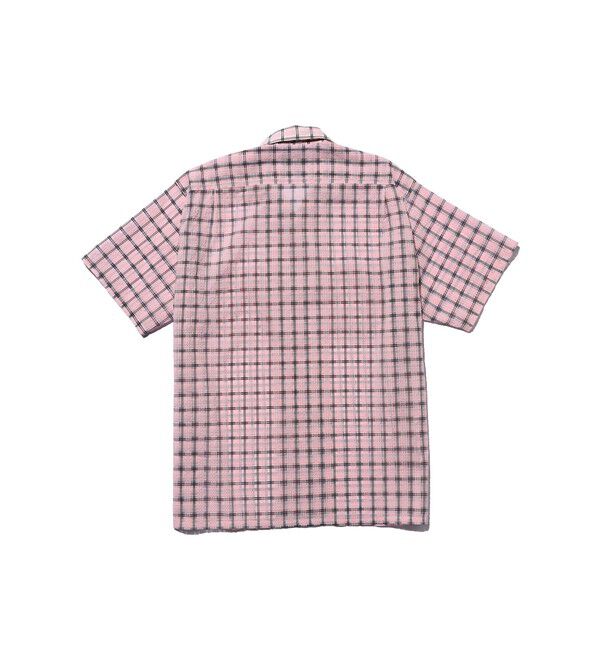 BEAMS PLUS「Open Collar Nylon Airy Plaid」|シャツ・ブラウス|