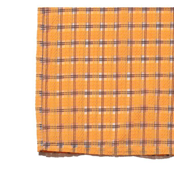 BEAMS PLUS「Open Collar Nylon Airy Plaid」|シャツ・ブラウス|