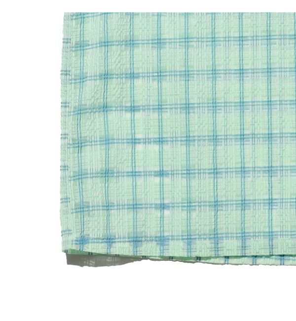 BEAMS PLUS「Open Collar Nylon Airy Plaid」|シャツ・ブラウス|