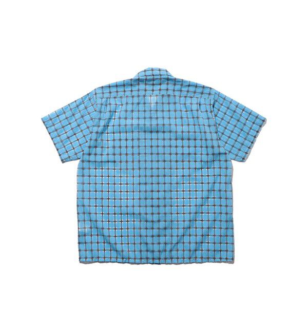 BEAMS PLUS「Open Collar Nylon Airy Plaid」|シャツ・ブラウス|