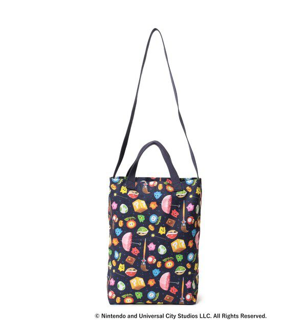 BEAMS「ザ・スーパーマリオギャラクシー・ムービー / ITEMS TOTE」|リュック|NAVY