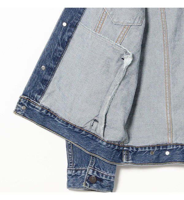 BEAMS「LEVI&rsquo;S(R) / TYPEⅢ トラッカージャケット」|ブルゾン・スタジャン|