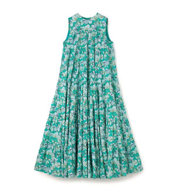 TOMORROWLAND BUYING WEAR「【別注】MARIHA Flower Poem ミューズのドレス」|ワンピース|62 グリーン系