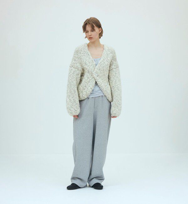 GALERIE VIE「ウールハンドニット ピン付きカーディガン」|カーディガン|