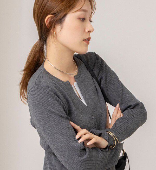 NOLLEY'S「【TORRAZZO DONNA/トラッゾドンナ】Layered V-Neck Top」|ニット・セーター|