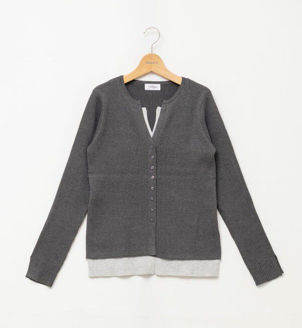 NOLLEY'S「【TORRAZZO DONNA/トラッゾドンナ】Layered V-Neck Top」|ニット・セーター|