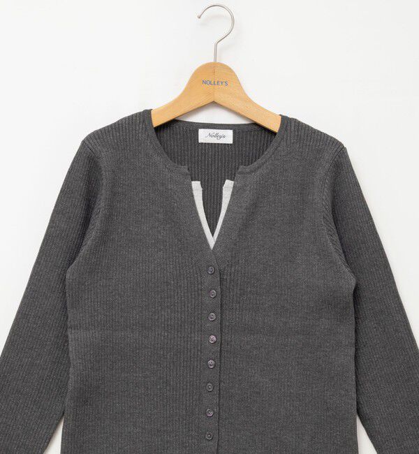 NOLLEY'S「【TORRAZZO DONNA/トラッゾドンナ】Layered V-Neck Top」|ニット・セーター|