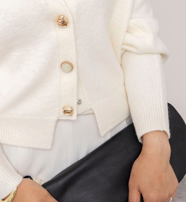 NOLLEY'S「【TORRAZZO DONNA】【林(mayumi_nol)別注】ビジューカーディガン」|カーディガン|