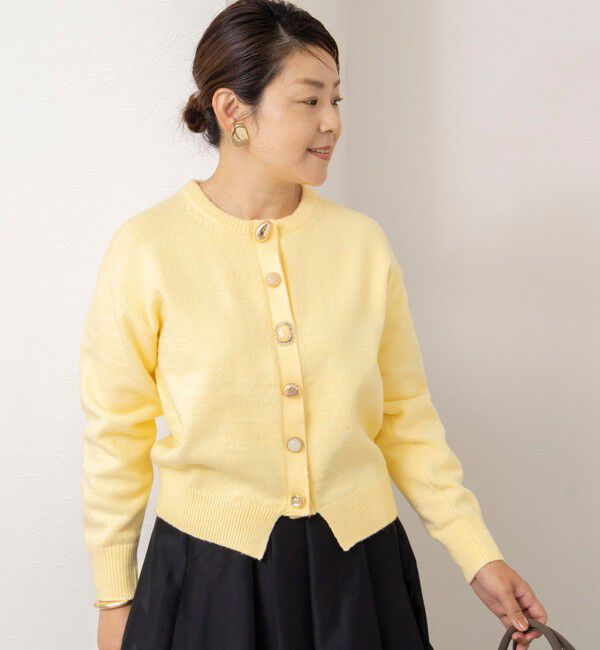 NOLLEY'S「【TORRAZZO DONNA】【林(mayumi_nol)別注】ビジューカーディガン」|カーディガン|