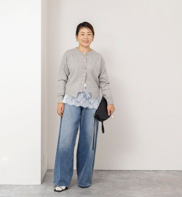 NOLLEY'S「【TORRAZZO DONNA】【林(mayumi_nol)別注】ビジューカーディガン」|カーディガン|