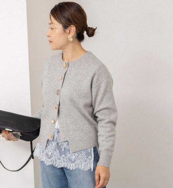 NOLLEY'S「【TORRAZZO DONNA】【林(mayumi_nol)別注】ビジューカーディガン」|カーディガン|