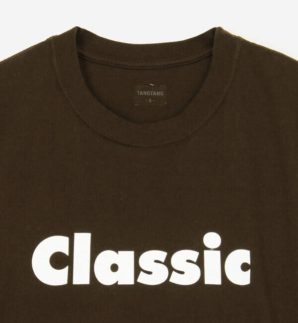  「TANGTANG | 〈別注〉半袖Tシャツ AIN&rsquo;T CLASSIC BROWN WOMEN」|Tシャツ・カットソー|