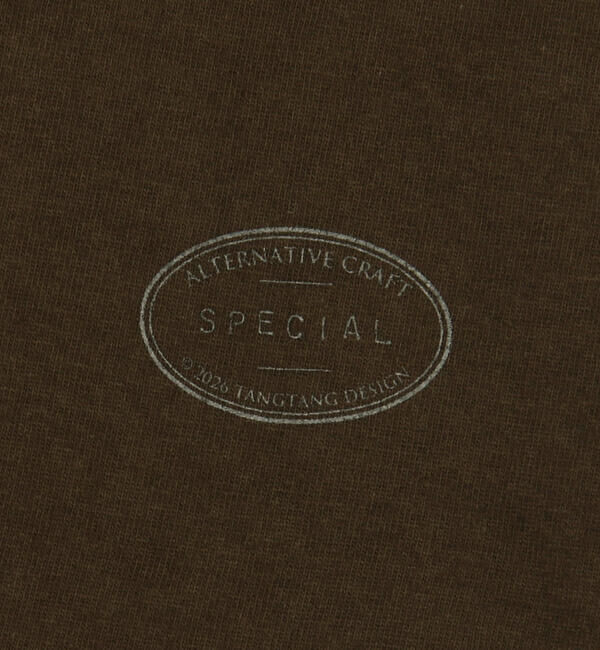  「TANGTANG | 〈別注〉半袖Tシャツ AIN&rsquo;T CLASSIC BROWN WOMEN」|Tシャツ・カットソー|
