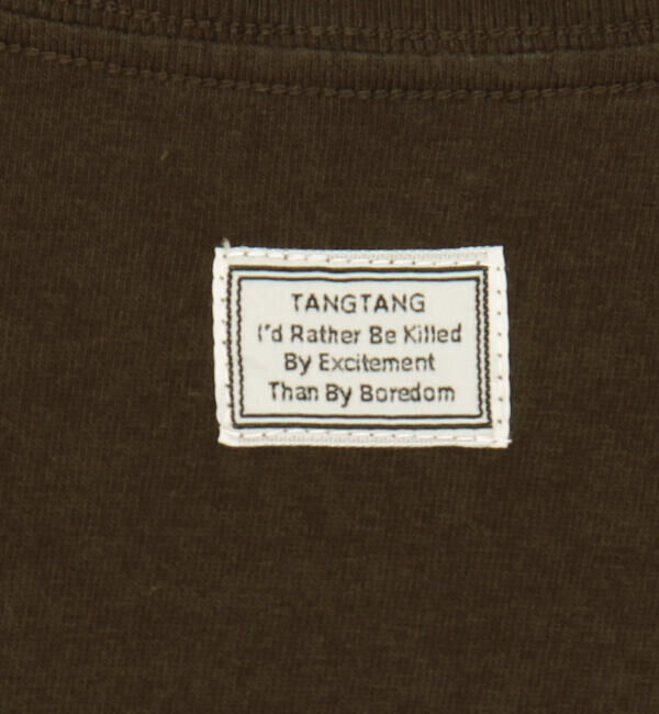  「TANGTANG | 〈別注〉半袖Tシャツ AIN&rsquo;T CLASSIC BROWN WOMEN」|Tシャツ・カットソー|