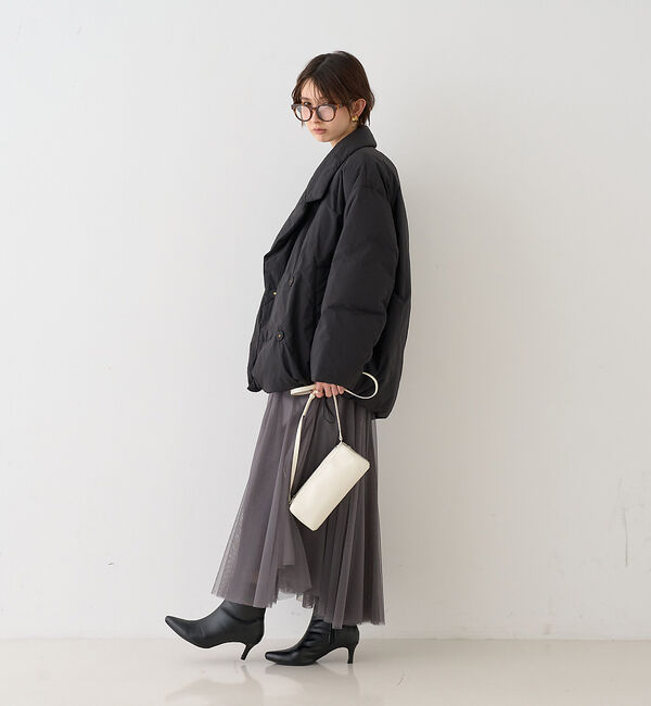 Rouge vif「【一部店舗限定】コクーンミドルダウンジャケット / コート」|ダウン|