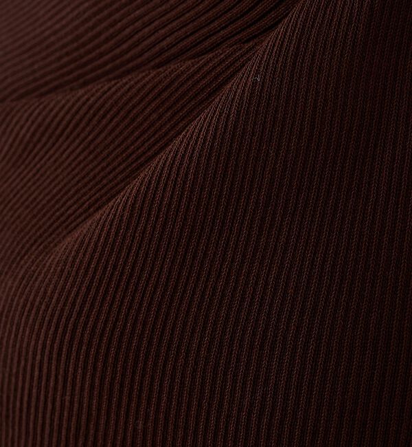 Rouge vif「【一部店舗限定】ドレープスリットスリーブリブニット【予約】」|ニット・セーター|