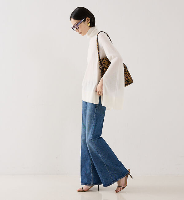 The Store by C' 「【TOTEME】SLIT SLEEVE TURTLENECK／スリットスリーブタ」|ニット・セーター|