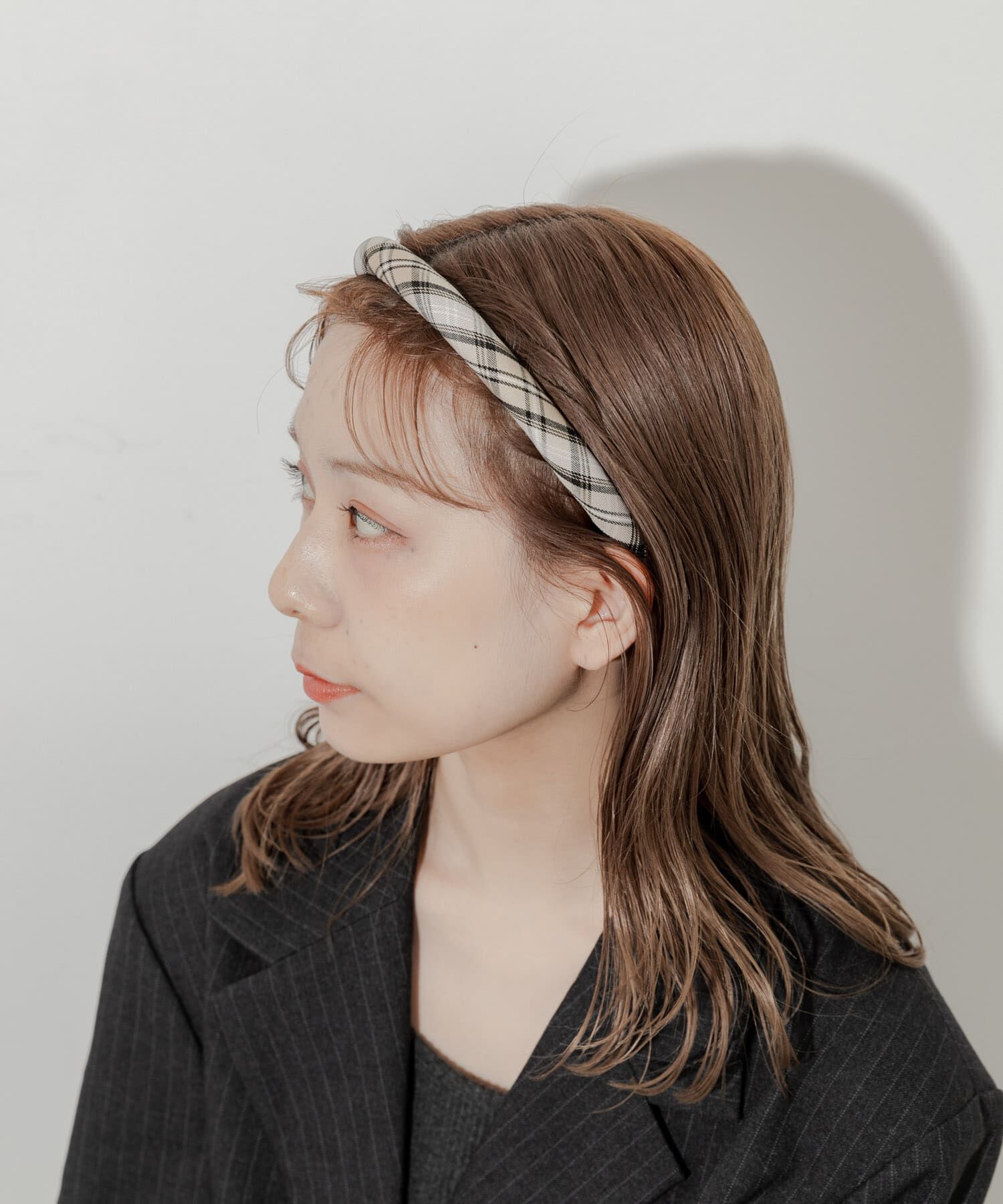 SMELLY「チェックカチューシャ」|カチューシャ|