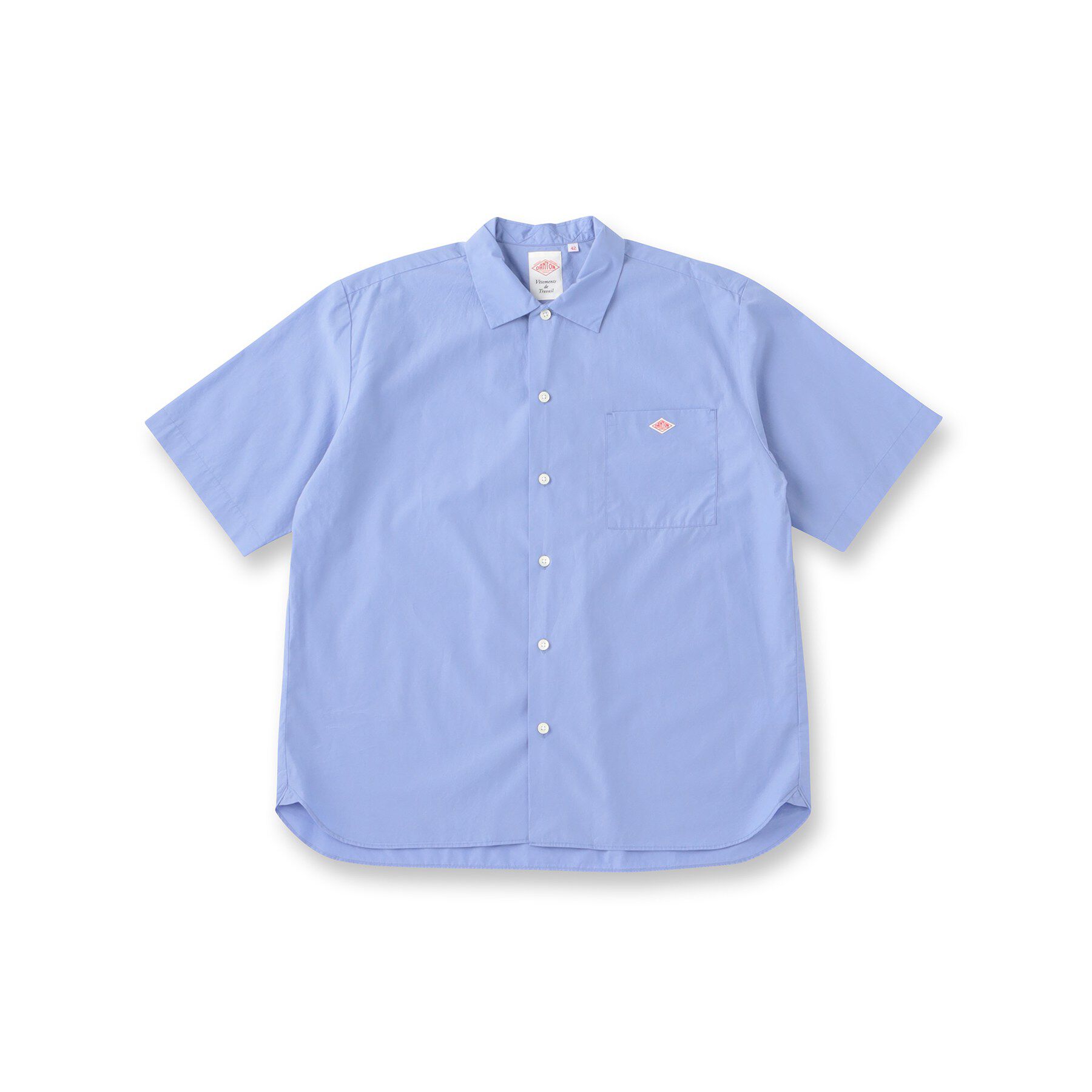 DRESSTERIOR「DANTON（ダントン）ワークシャツ ショートスリーブシャツ」|シャツ・ブラウス|