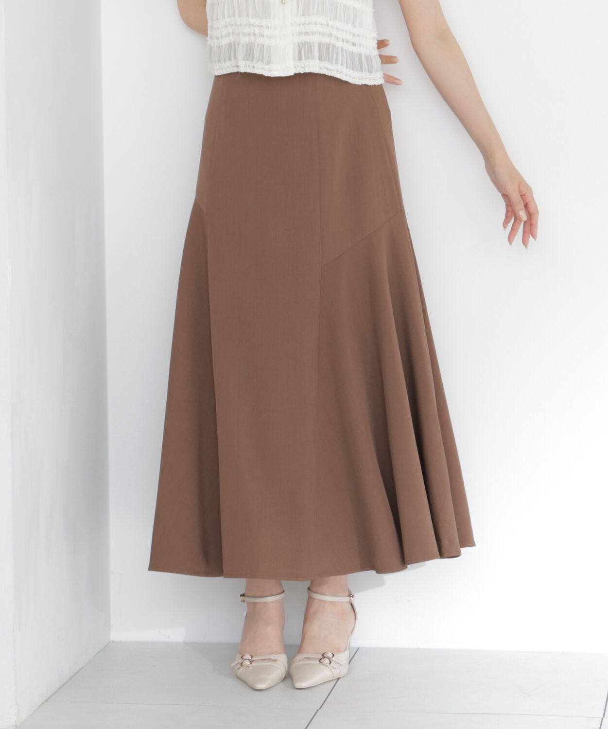 PROPORTION BODY DRESSING「アシメ切替スカート」|スカート|