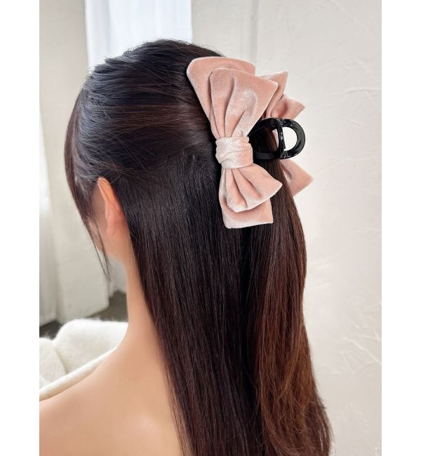 RESEXXY「ベロアリボンヘアクリップ」|その他|