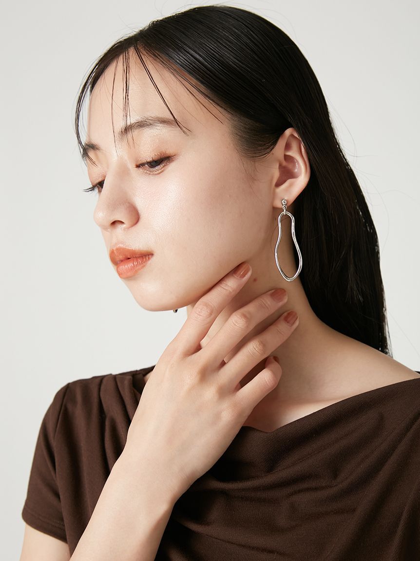 FRAY I.D「カーヴィーモチーフピアス」|ピアス|