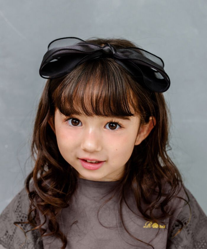BACKYARD FAMILY「リボン カチューシャ キッズ 通販 Rora ローラ シエル 髪飾り 髪留め 髪どめ」|カチューシャ|