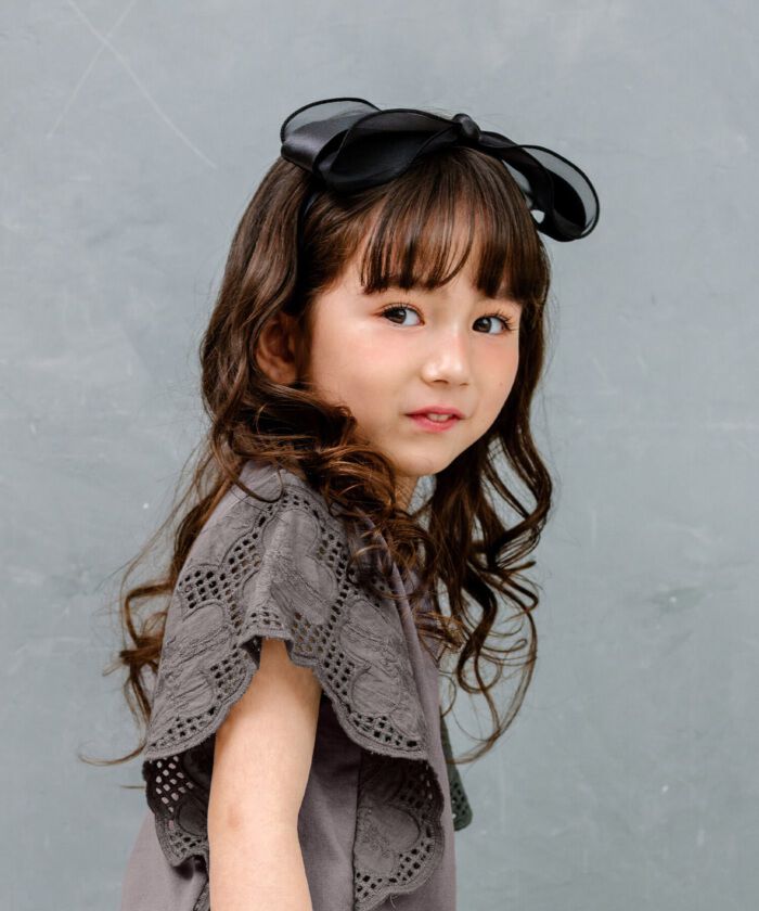 BACKYARD FAMILY「リボン カチューシャ キッズ 通販 Rora ローラ シエル 髪飾り 髪留め 髪どめ」|カチューシャ|