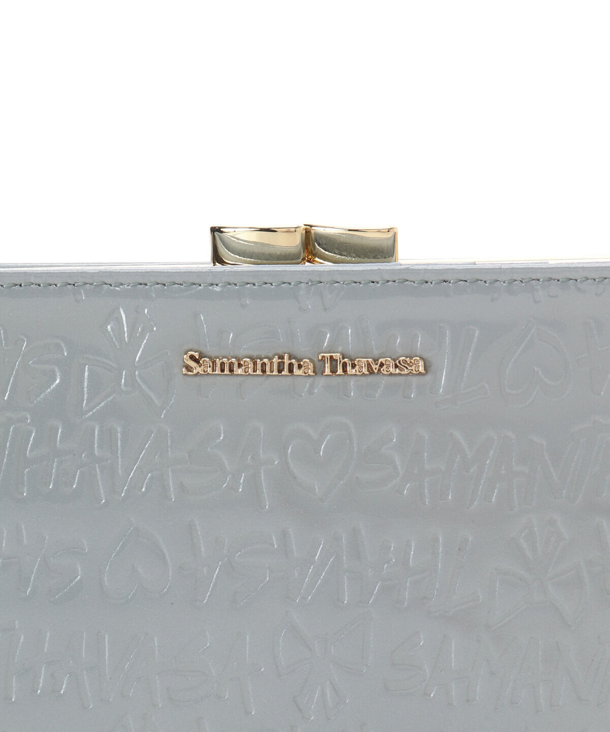 Samantha Thavasa「スクリッタ柄 エナメル口金折財布[Revival Collection]」|財布|