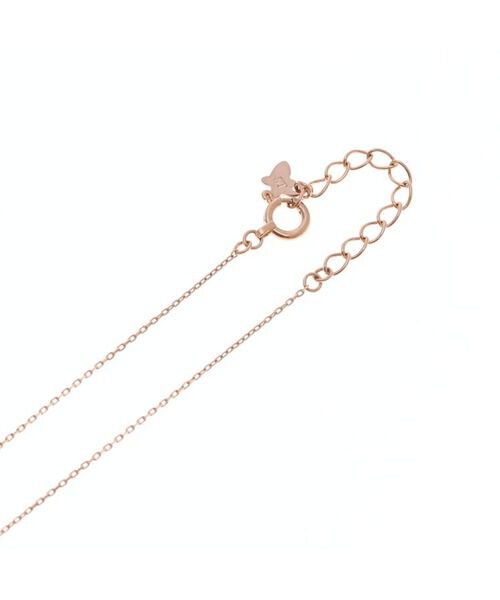 Samantha Tiara「K18 SPG フラワーレターズイニシャルネックレス 大 (C)」|ネックレス|