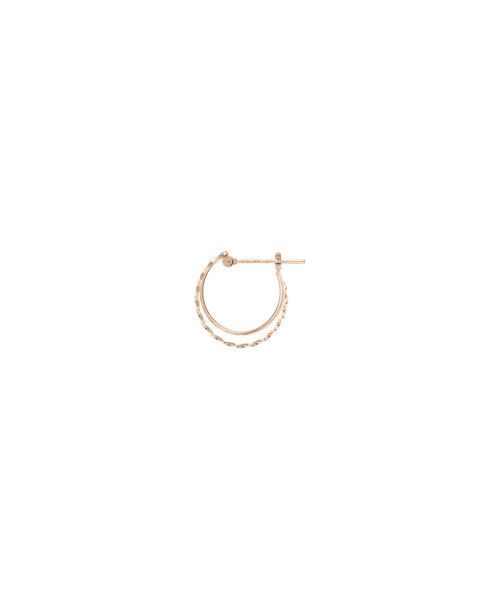Samantha Tiara「K10 YG ミニフープピアス」|ピアス|
