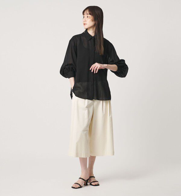 UNITED ARROWS「スラブ シアー シャツ ‐ウォッシャブル‐」|シャツ・ブラウス|