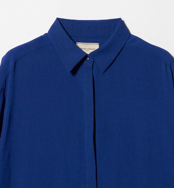 UNITED ARROWS「スラブ シアー シャツ ‐ウォッシャブル‐」|シャツ・ブラウス|