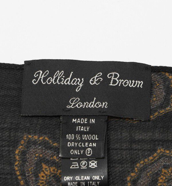 UNITED ARROWS「＜Holliday＆Brown＞ペイズリー ストール」|ストール|