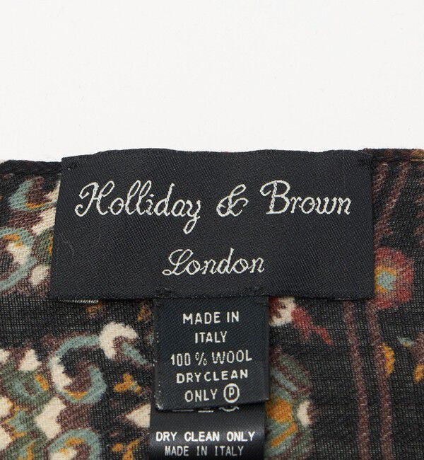 UNITED ARROWS「＜Holliday＆Brown＞フラワー ストール」|ストール|