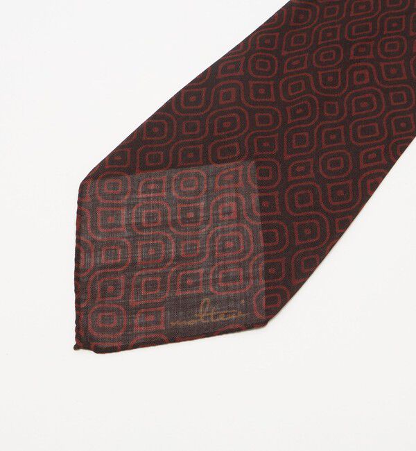 UNITED ARROWS「＜molteni＞ジオメトリック アスコットタイ」|マフラー|