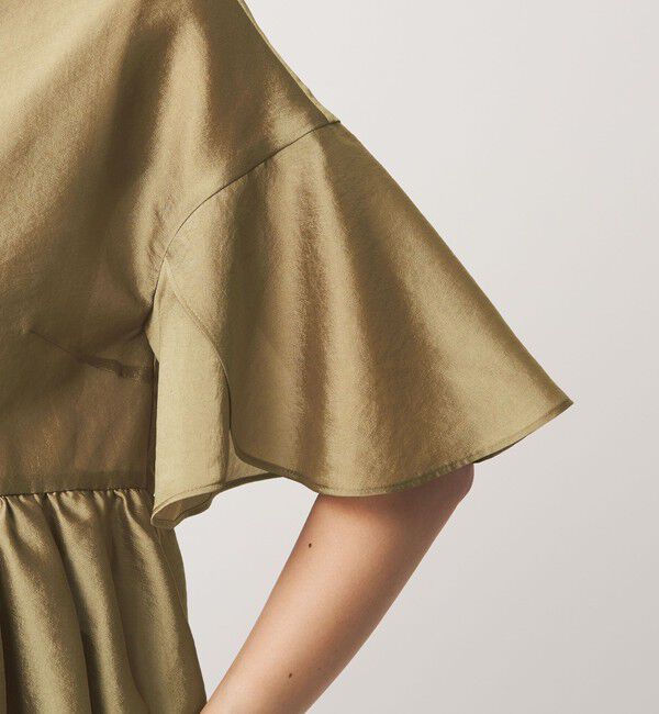 UNITED ARROWS green label relaxing「［size SHORTあり］ブライトシアー ショートスリーブ ジャケット」|ノーカラージャケット|